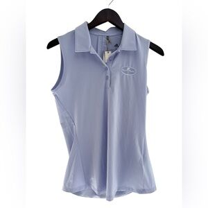 Adidas Ultimate 365 Women’s Golf Polo Shirt Sleeveless Purple New with tags